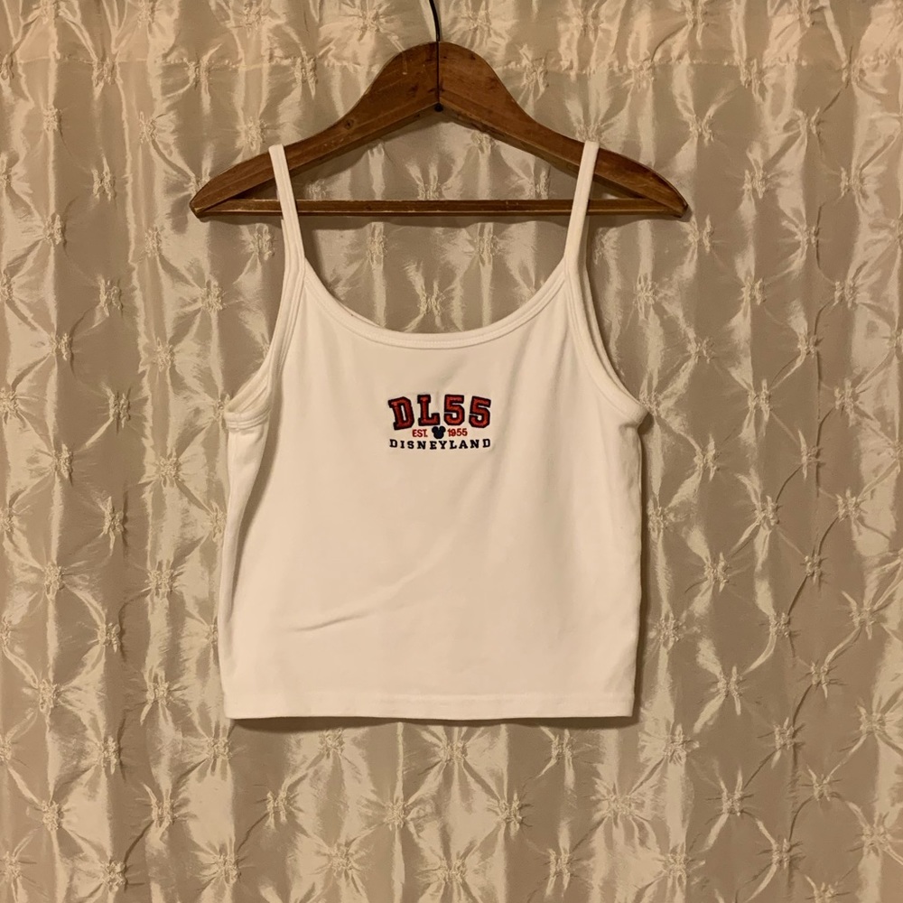 *SOLD* DO NOT BUY Disneyland Vintage 90s Y2K crop tank top Disney